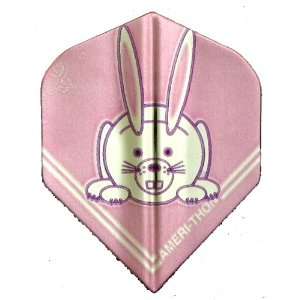   Sets #3450 AmeriThon Pink/Purple Bunny Dart Flights