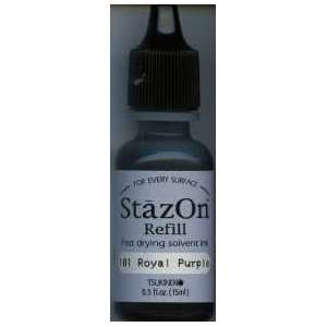  StazOn Ink Refill, Royal Purple (Solvent) Automotive