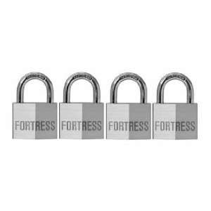  4 Pack Master Lock 1840Q Fortress 1 9/16 Wide Solid Body 