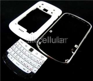 New OEM Authentic White Blackberry Bold 9900/9930 Full Housing 