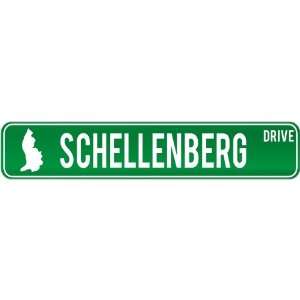 New  Schellenberg Drive   Sign / Signs  Liechtenstein Street Sign 