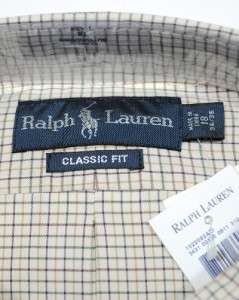 NWT Ralph Lauren POLO Mens Classic Fit Button Down Dress Shirt NEW 
