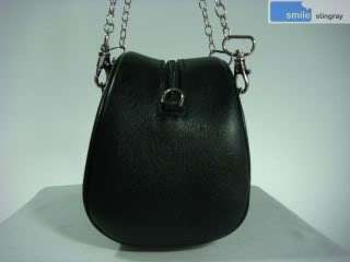 Black Authentic Stingray Genuine Leather Handbag Cheap  