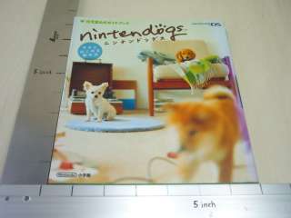 NINTEN DOGS Game Guide Book Japanese Nintendo DS SG *  