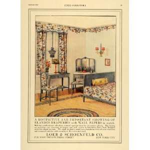   Wallpapers Loeb & Schoenfeld   Original Print Ad