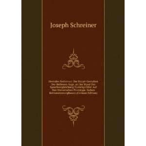   . Sieben Retrometamorphosen (German Edition) Joseph Schreiner Books