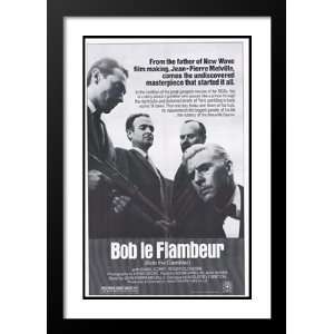 Bob Le Flambeur 32x45 Framed and Double Matted Movie Poster   Style A