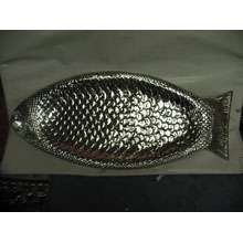 Sterling Silver Fish Serving Platter  