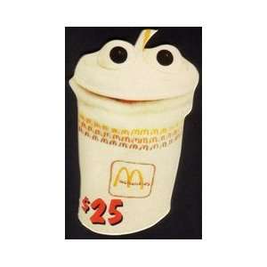   Card $25. McDonalds 1996 Happy Meal Soft Drink (#3 of 3) Die Cut