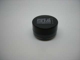MAKE UP FOR EVER AQUA CREAM 01 ANTHRACITE   SILVERY CHARCOAL EYESHADOW 