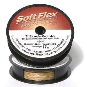  Soft Flex 24K Gold Flex Wire .024, 30 Feet   Discontinued 