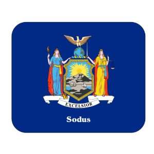  US State Flag   Sodus, New York (NY) Mouse Pad Everything 