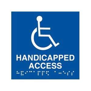  Seton Indoor/Outdoor Braille Handicapped Accessible 