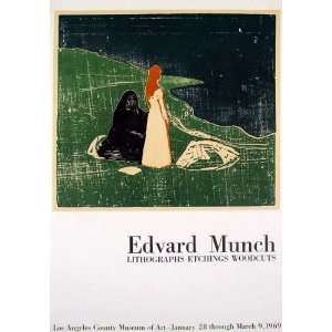  LA Contemporary Museum by Edward Munch. Size 20.00 X 28.00 