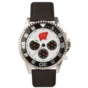   Badgers Suntime Competitor Chrono Mens NCAA Watch