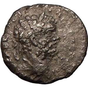  SEPTIMIUS SEVERUS 196AD Silver Emesa mint Rare Ancient 