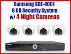 CH Samsung Security DVR Unit SDE 4001 4002 1TB HDD Smartphone Ready 