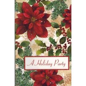  Snowy Botanical Invitations 8 Count Amscan 493686 Party 