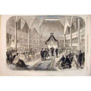  Italian Exposition Florence Victor Emmanuel Print 1861