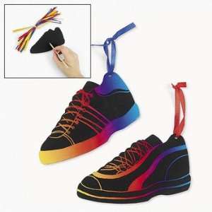  Magic Color Scratch Tennis Shoe Ornaments   Craft Kits 