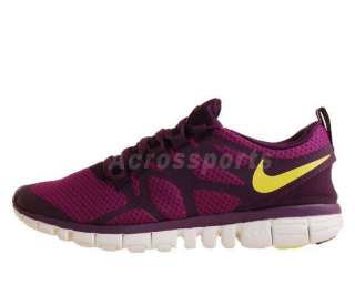   Free 3.0 V3 Bold Berry Purple Yellow New Womens Running Shoe 454079570