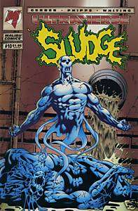 SLUDGE #10, MT, 1994 Malibu Comics, Ultraverse  