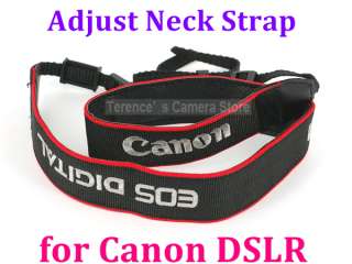   Strap for Canon 60D 1100D 550D 500D 600D 7D 5D MARK II DSLR  