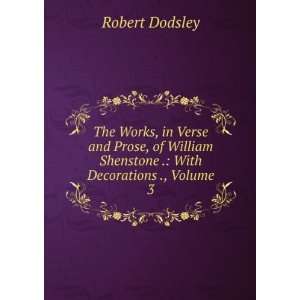   Shenstone . With Decorations ., Volume 3 Robert Dodsley Books