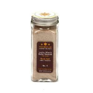 Kala Namak (Fine) India Black Salt   Mineral Salt   in Spice Bottle 