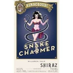  Vinaceous Shiraz Snake Charmer 2009 750ML Grocery 
