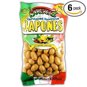 Snackerz Japones, 6.5 Ounce Packages (Pack of 6)  Grocery 