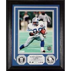  Barry Sanders Hall Of Fame Induction Photomint Sports 