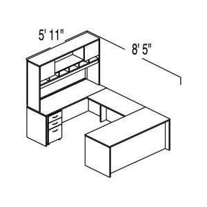   21   Layout for 5 11 x 8 5 Workspace Furniture & Decor