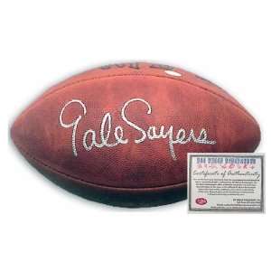  Gale Sayers Chicago Bears NFL Hand Signed Football 