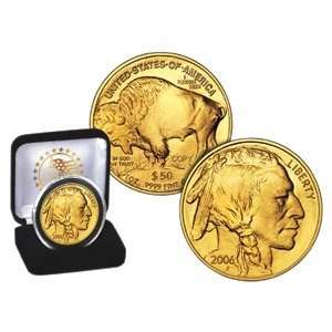  Golden American Buffalo Coin Indian Head Replica 