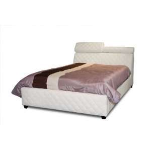   BED W/ CLICK CLACK ADJUSTABLE HEADRESTS BY DIAMOND SOFA Home