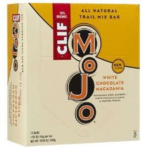 Clif Mojo White Chocolate Macadamia 12 ct (Quantity of 3)