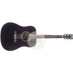  Stagg AC.GT SPRUCE CATALPA BLACK Musical Instruments