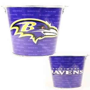   Ravens Metal Beer Bucket (Holds 8 Bottles and Ice)