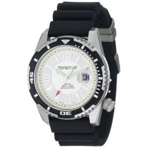   Timer for Scuba Divers with Silver Dial & Black Hyper Rubber Band
