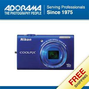 Nikon Coolpix S6200 Digital Camera, Blue #26276 18208262762  