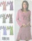   Sleeveless Dress Jacket Sewing Pattern Raised Waist Simplicity 4483