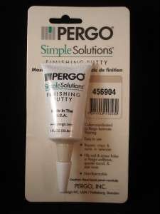 NEW Pergo Simple Solutions Finishing Putty 456904 Nantucket Pine 1oz 