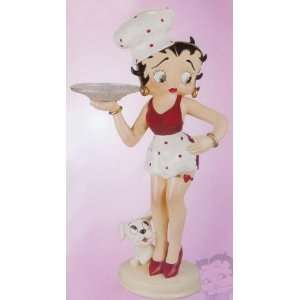  28 Classic Betty Boop Chef & Pudgy Statue #8138