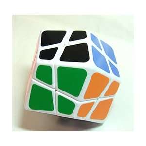  Lanlan Skewb Rhombic Dodecahedron Puzzle Cube White Toys 