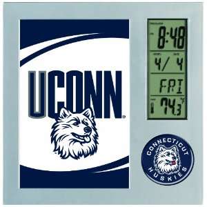  NCAA UConn Huskies Digital Desk Clock Picture Frame 