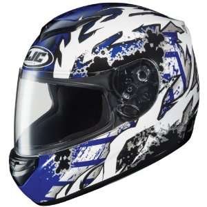  HJC CS R2 Skarr Full Face Motorcycle Helmet Blue 