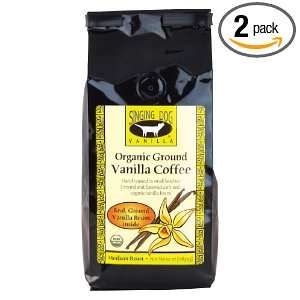  Dog Vanilla Organic Ground Vanilla Coffee With Real Ground Vanilla 