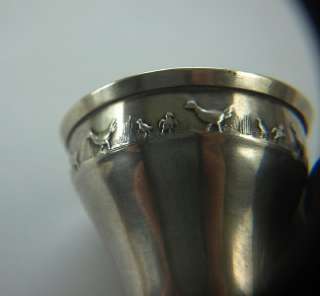 French silver egg cup sterling minerva silber argent  