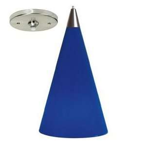   Cone Mini Pendant   Cobalt Contemporary Includes 700FJ4RFS Canopy